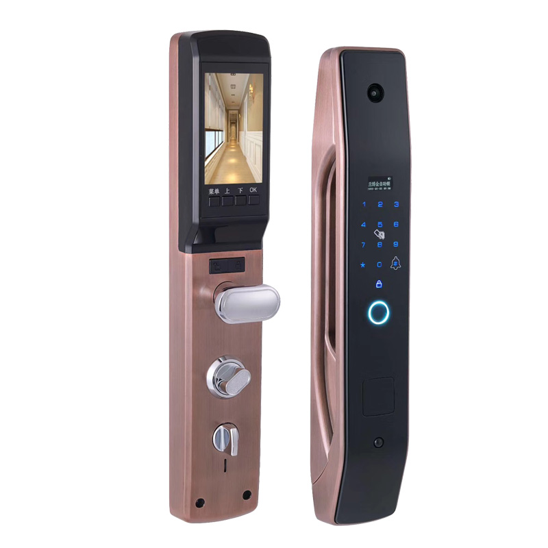 Home Security For Doors - HanDaily 簡単設置 インテリジェント電子指紋ロック アプリ遠隔操作 セキュリティスマートドアロック 家庭用