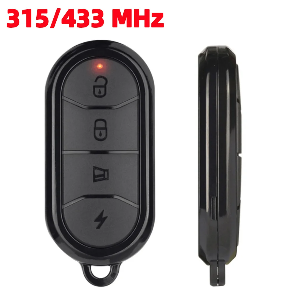 Home Security Key Fob - 315 MHz/433 MHz リモートコントロールキーフォブクローンリモートコントロールユニバーサル 4 ボタン交換キーフォブホームセキュリティ車のリモート用