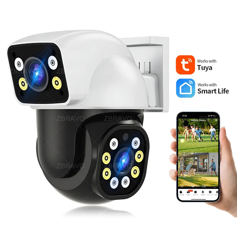 Home Security Alarm System - Smartlife 8MP WiFi Tuya 屋外カメラ ミニ