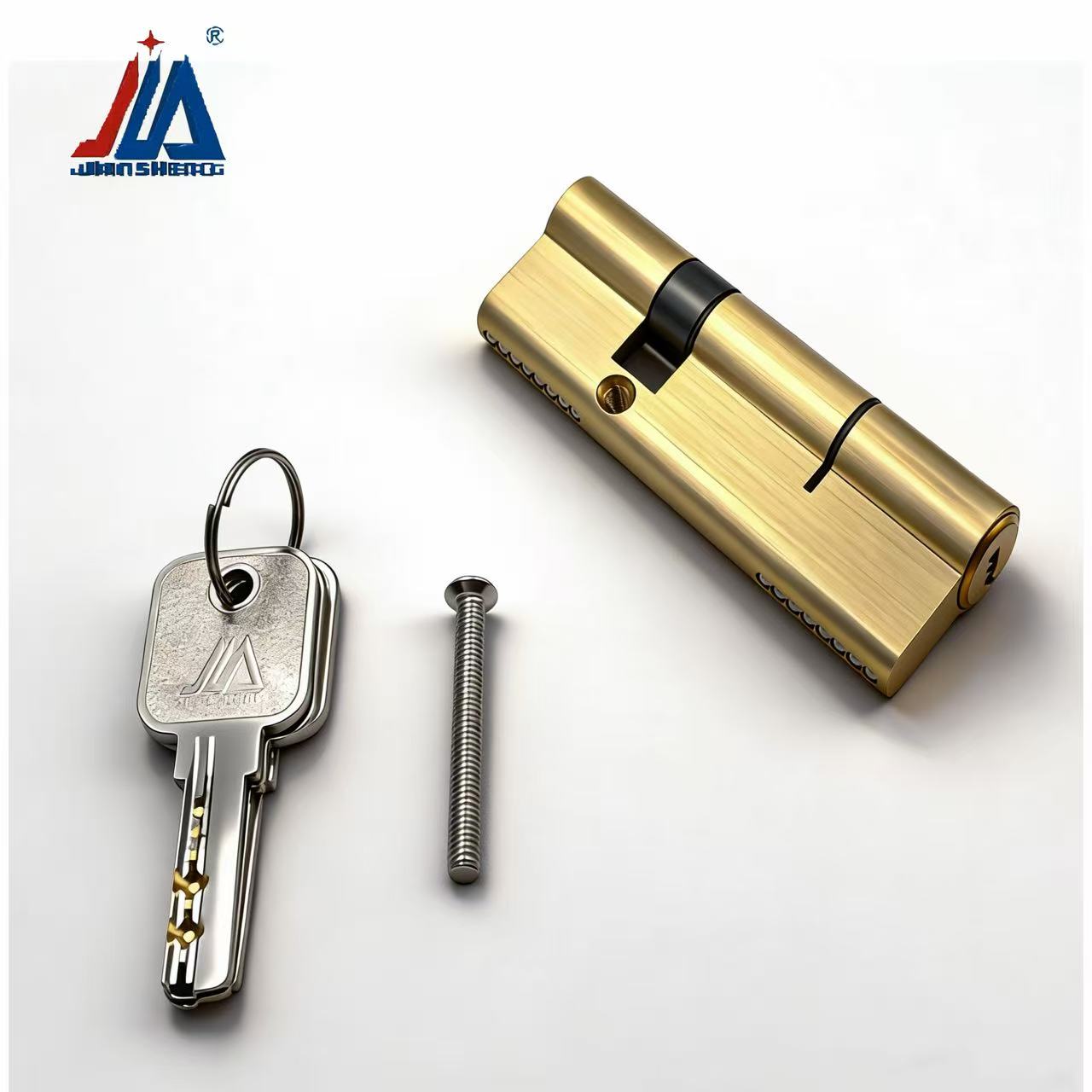 Home Security For Doors - 真鍮製ドアロックシリンダー、アンチピックセキュリティロックコア、30/60分割カムロック、アルミ/UPVCドア用、ホームセキュリティハードウェア