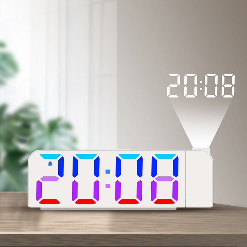 Home Security Number - 静かなセキュリティ壁掛け時計数字エレガントなディスプレイモダンな美的デジタル時計高級デザインオロロジオパレテ家の装飾