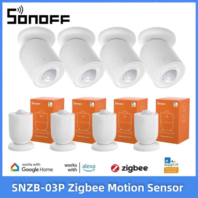 Home Security App - SONOFF SNZB-03P Zigbeeモーションセンサー ホームセキュリティ ローカルスマートシーン連携 EWeLinkアプリ