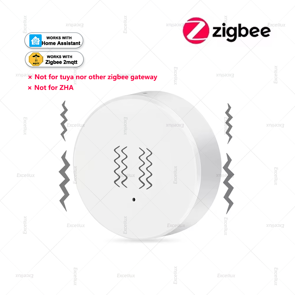 Home Security App - Zigbee 3.0 スマート振動センサー リアルタイム モーション ショック