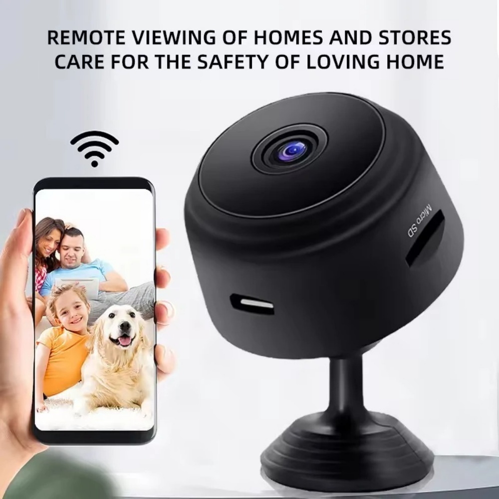 1080P HD WiFiミニカメラ ワイヤレス暗視機能付き - Home Security No Wifi Needed のレビューと価格