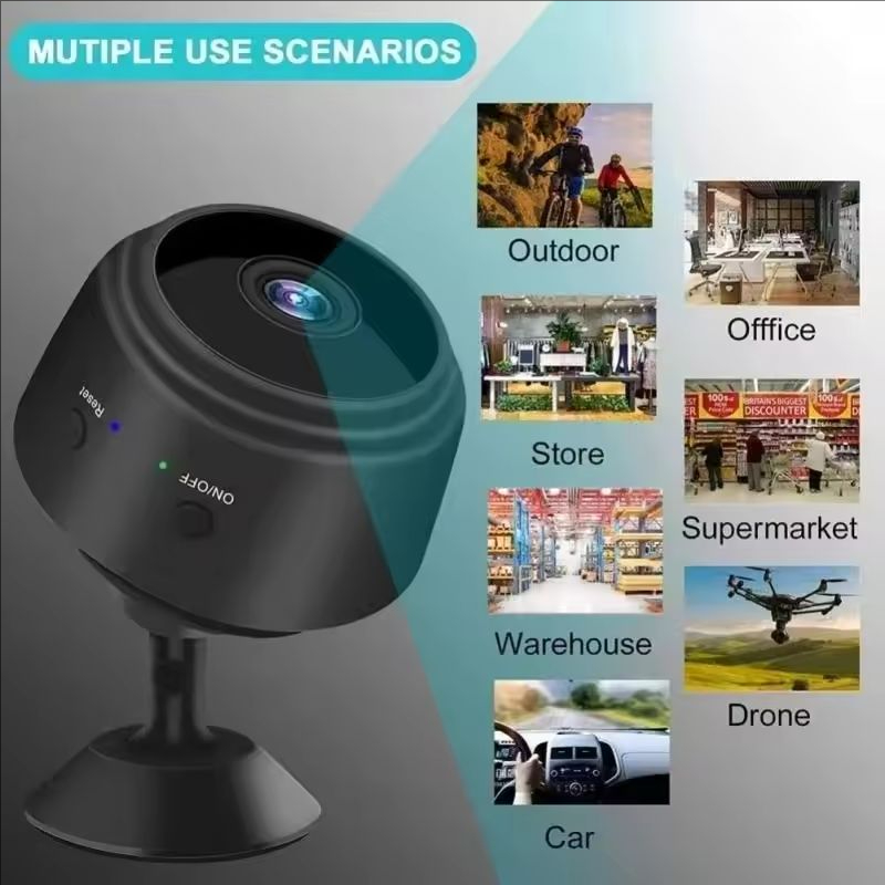 1080P HD WiFiミニカメラ ワイヤレス暗視機能付き - Home Security No Wifi Needed のレビューと価格