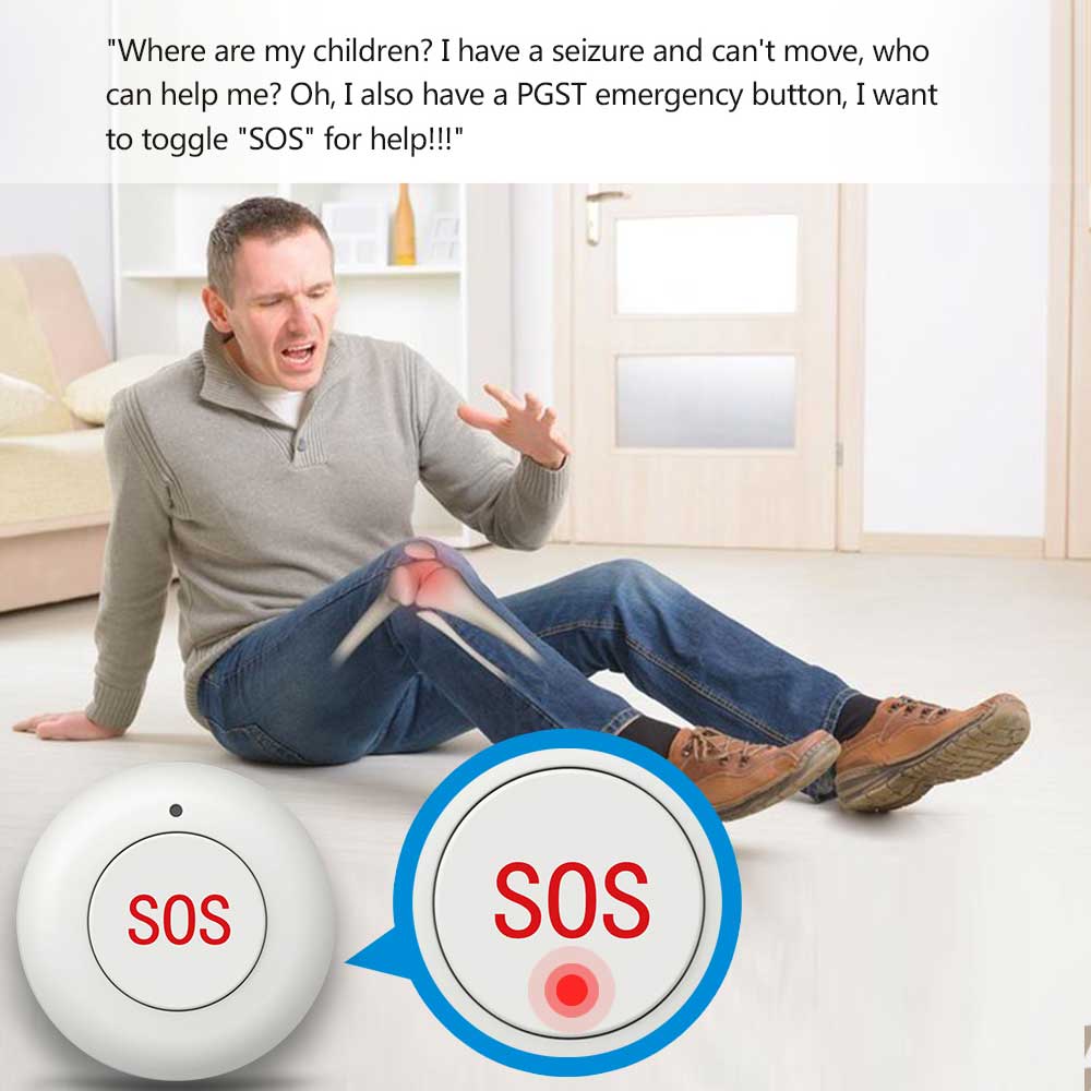 ワイヤレス SOS ボタンスマートホームゲートセキュリティド - Home Security Gate のレビューと価格