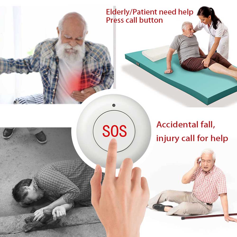 ワイヤレス SOS ボタンスマートホームゲートセキュリティド - Home Security Gate のレビューと価格