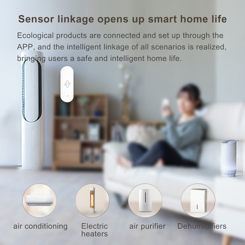 Tuya WiFi 振動センサー、高感度検知、スマートアラー - Home Security App のレビューと価格