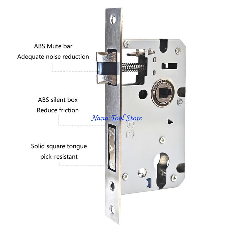 31GJ アップグレード亜鉛合金ドアハンドルロックセットキー - Home Security For Doors のレビューと価格