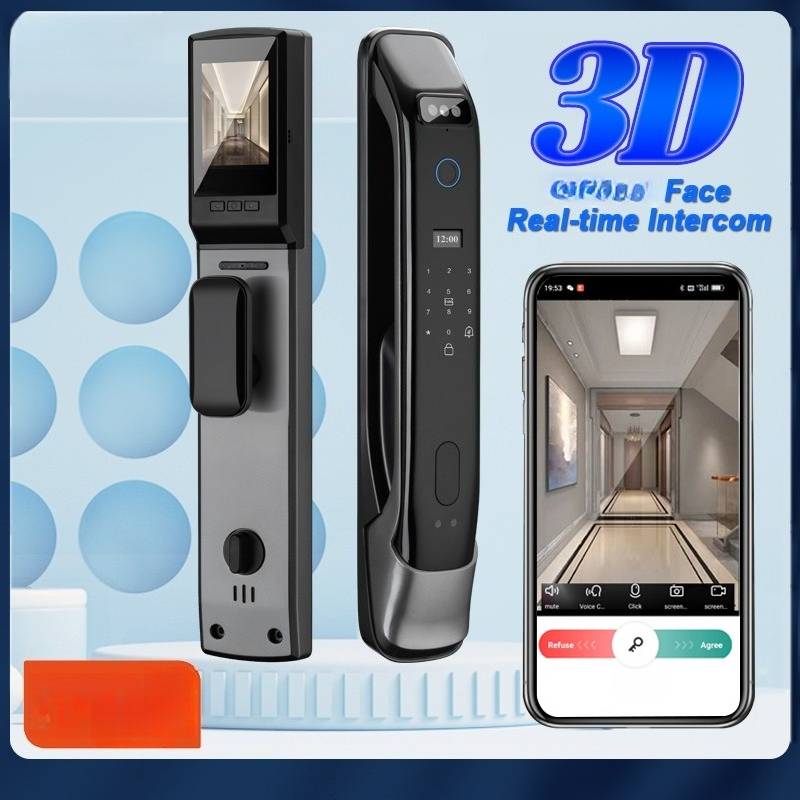 XSDTS DF03 3D顔認証 Wi-Fiリモートコントロ - Home Security For Doors のレビューと価格