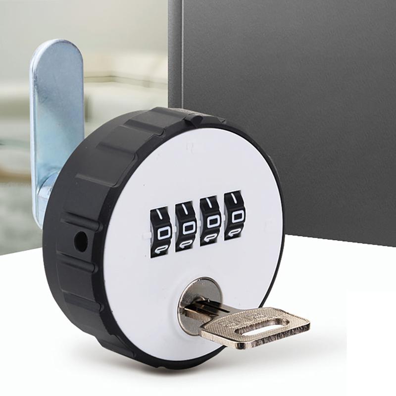 キー付き引き出しロック 4桁デジタルキャビネット南京錠 盗難 - Home Security Number のレビューと価格