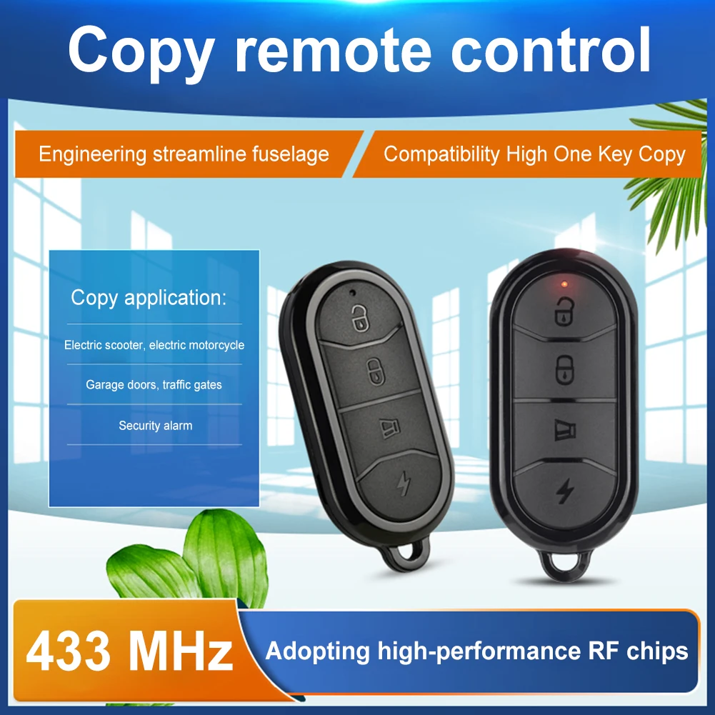 315 MHz/433 MHz リモートコントロールキーフォ - Home Security Key Fob のレビューと価格