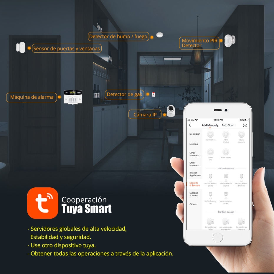 Fuers Tuya スマート警報システムキット WIFI  - Home Security Number のレビューと価格