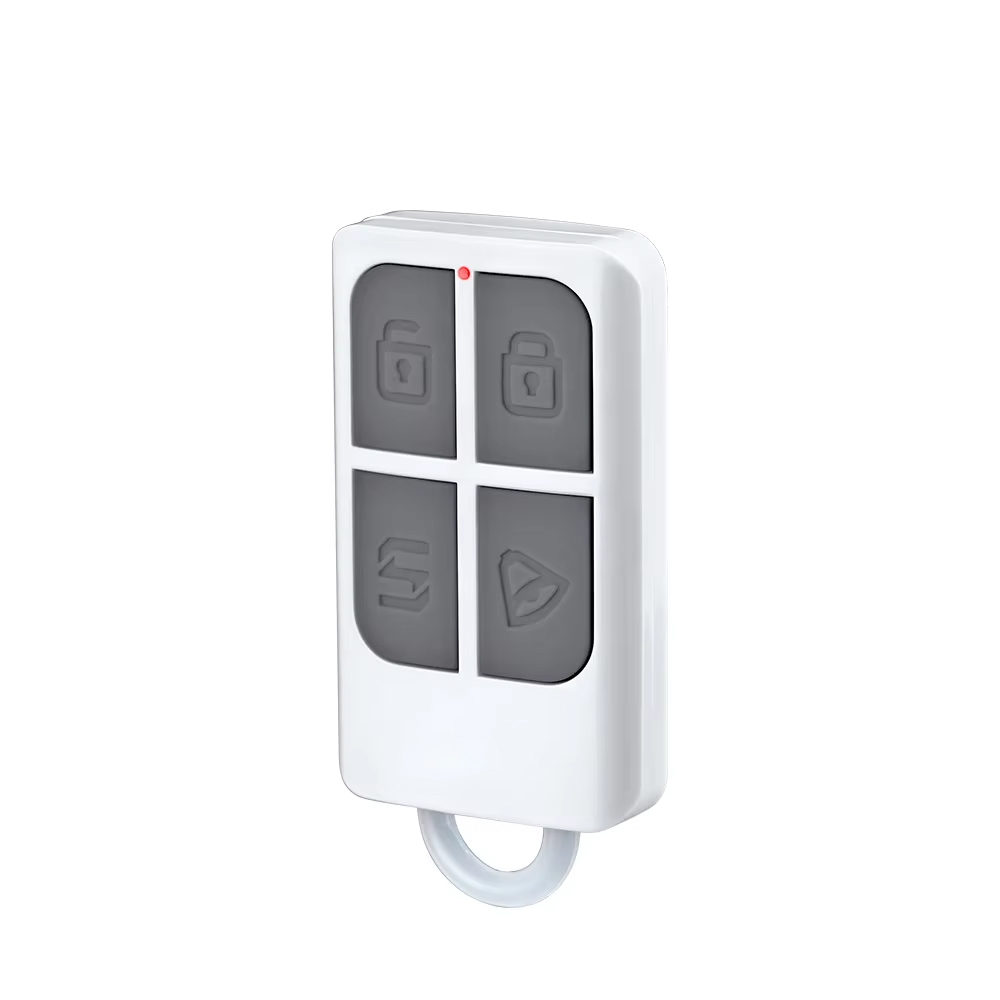 RC531 ワイヤレスポータブルリモコン 4ボタンキーチェー - Home Security Alarm System のレビューと価格