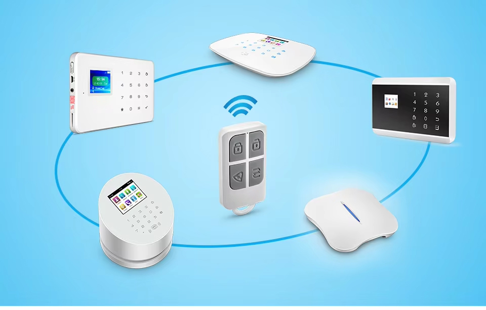 RC531 ワイヤレスポータブルリモコン 4ボタンキーチェー - Home Security Alarm System のレビューと価格