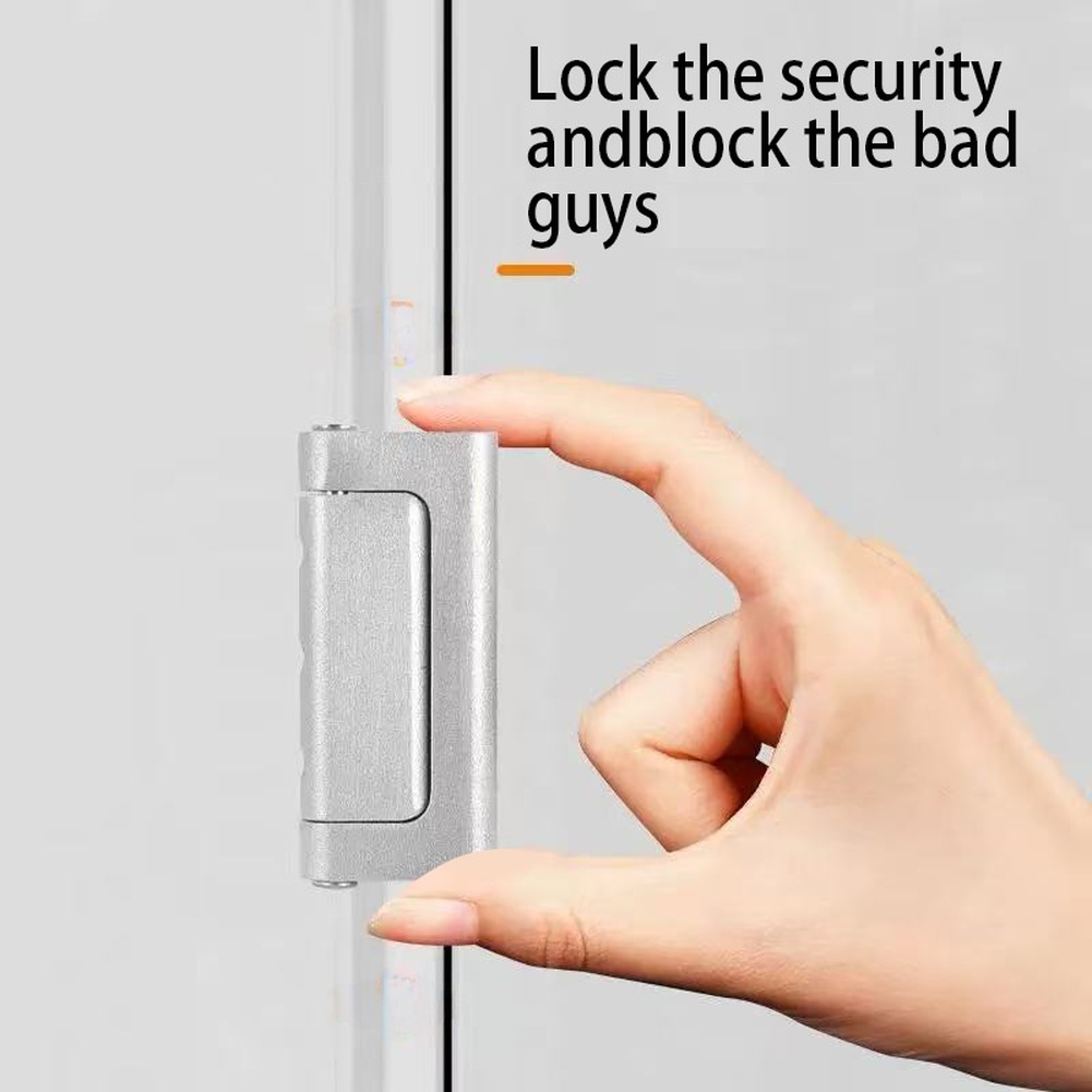 1pc 亜鉛合金盗難防止ドアラッチバックルロックセキュリティ - Home Security For Doors のレビューと価格