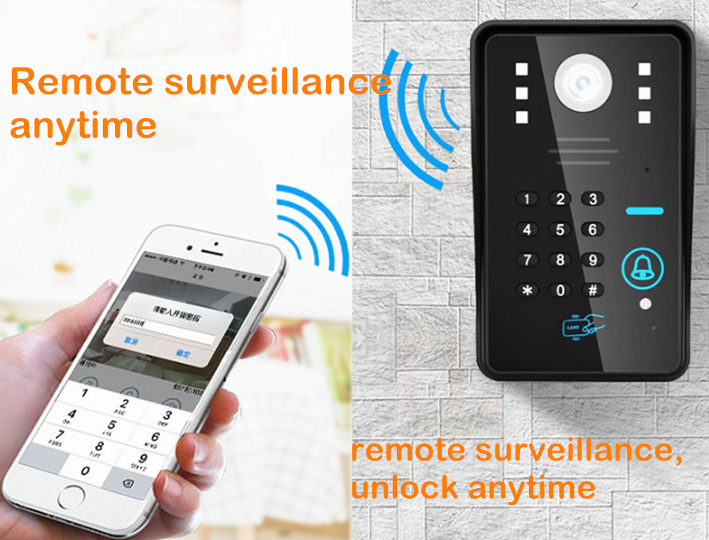 ホームセキュリティ用のWifiビデオ付きドアベル,IPカメラ - Home Security Uk のレビューと価格