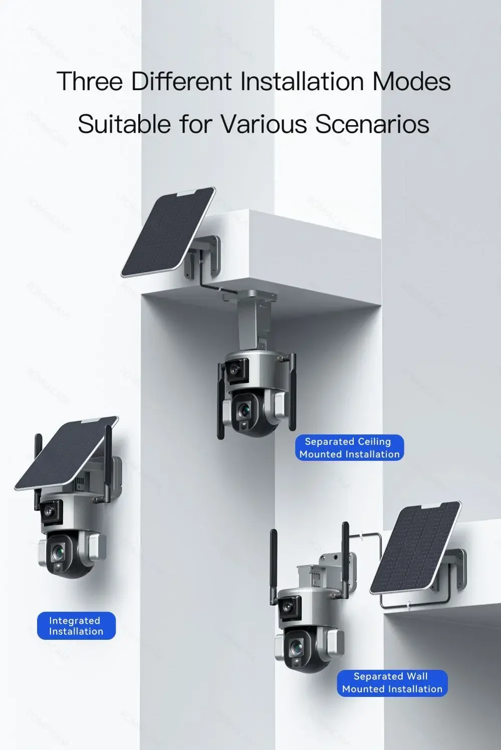 4G ワイヤレスソーラーカメラデュアルレンズ 10X 光学ズ - Home Security Uk のレビューと価格