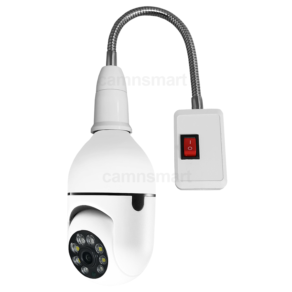 ミニwifiカメラ,e27電球,3mp,フルHDカラー,暗視 - Home Security Uk のレビューと価格