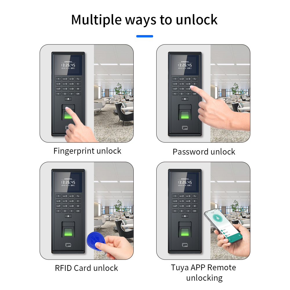 Tuya-インテリジェント生体認証指紋認証システム,時間監視 - Home Security App のレビューと価格