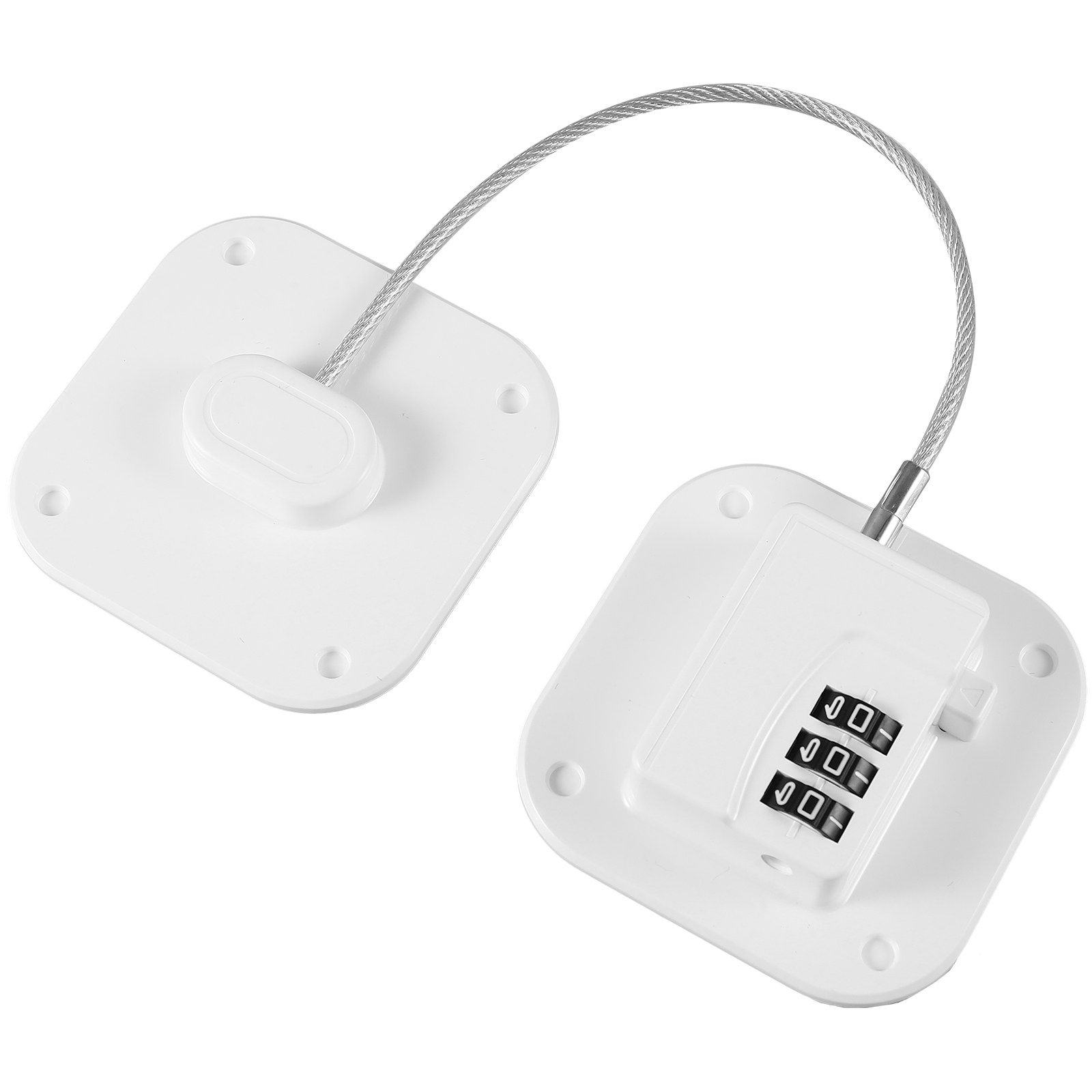 コンビネーション冷蔵庫ロック 金属プラスチック製 キャビネッ - Home Security Number のレビューと価格