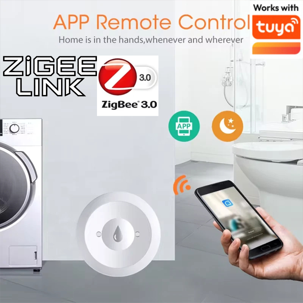 Tuya ZigBee 3.0 スマート水漏れセンサーオーバ - Home Security Alarm System のレビューと価格