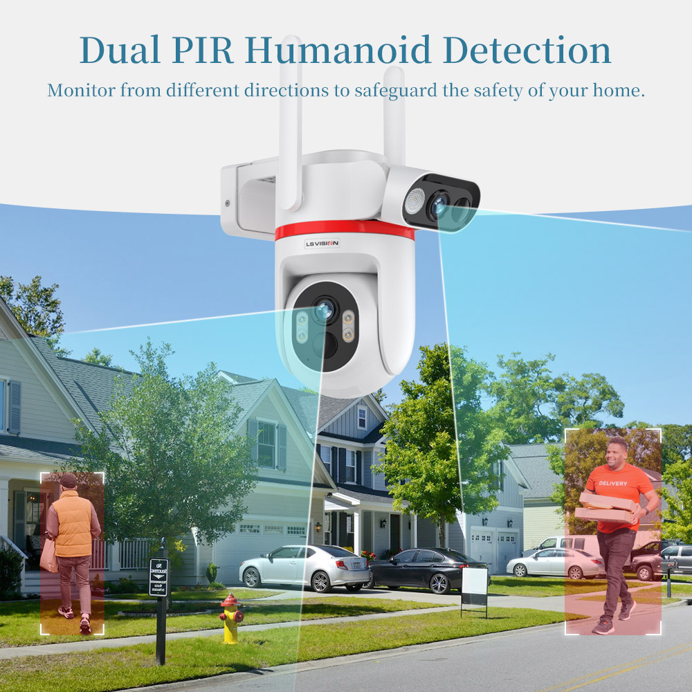 LS VISION ソーラーセキュリティカメラ 屋外 ワイヤ - Home Zone Security Camera のレビューと価格