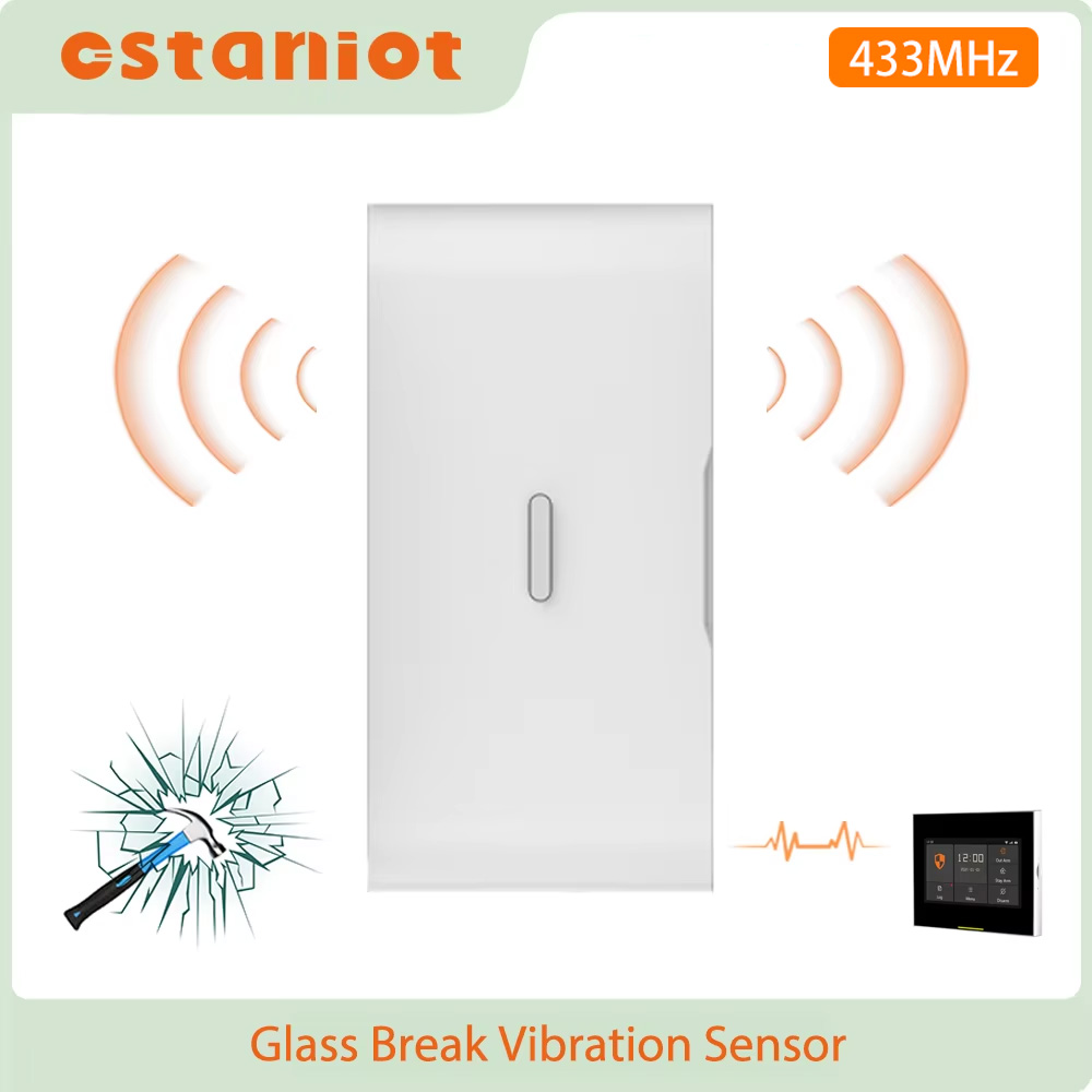 Staniot 433MHz EV1527 ワイヤレス振動ガ - Home Security Gate のレビューと価格