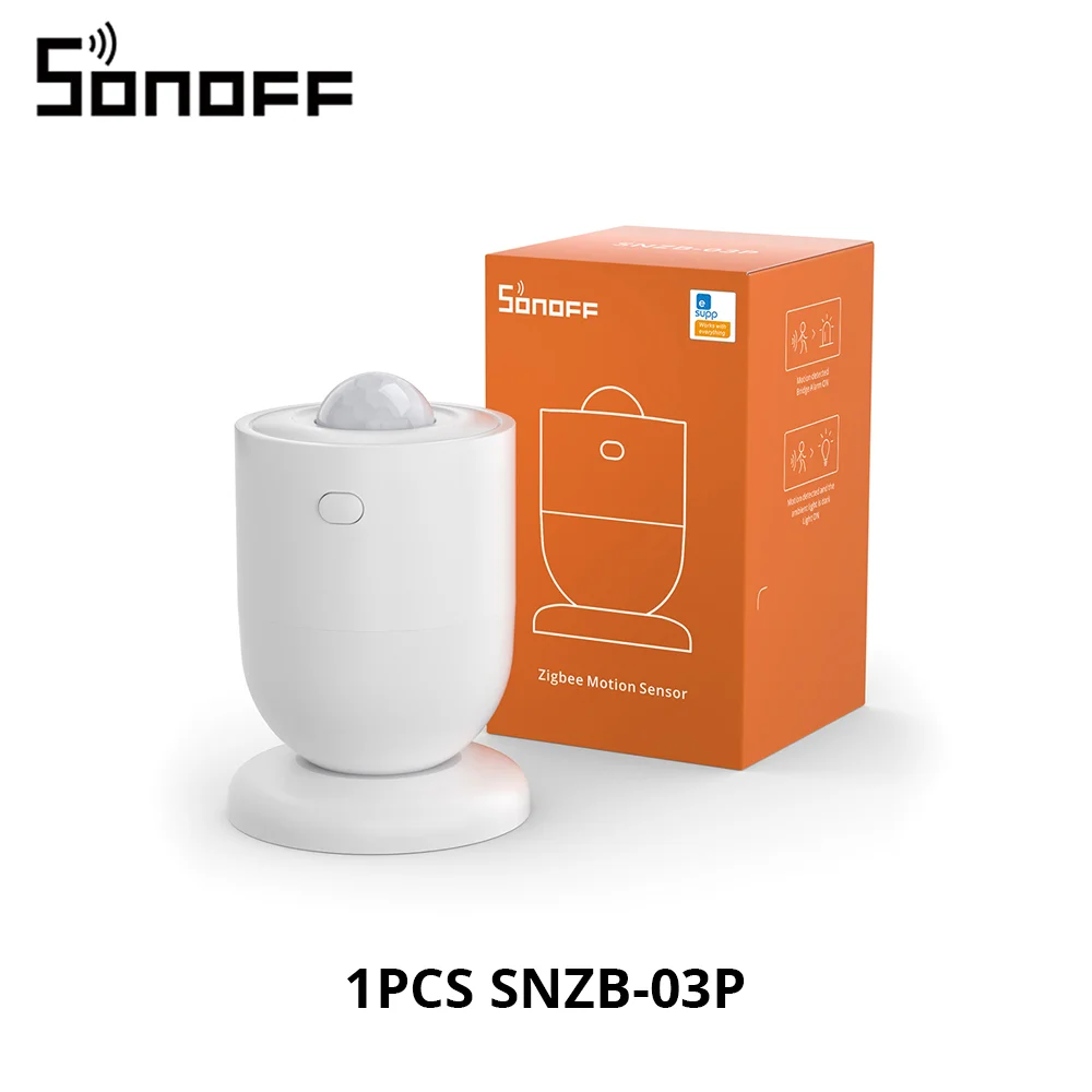 SONOFF SNZB-03P Zigbeeモーションセンサ - Home Security App のレビューと価格
