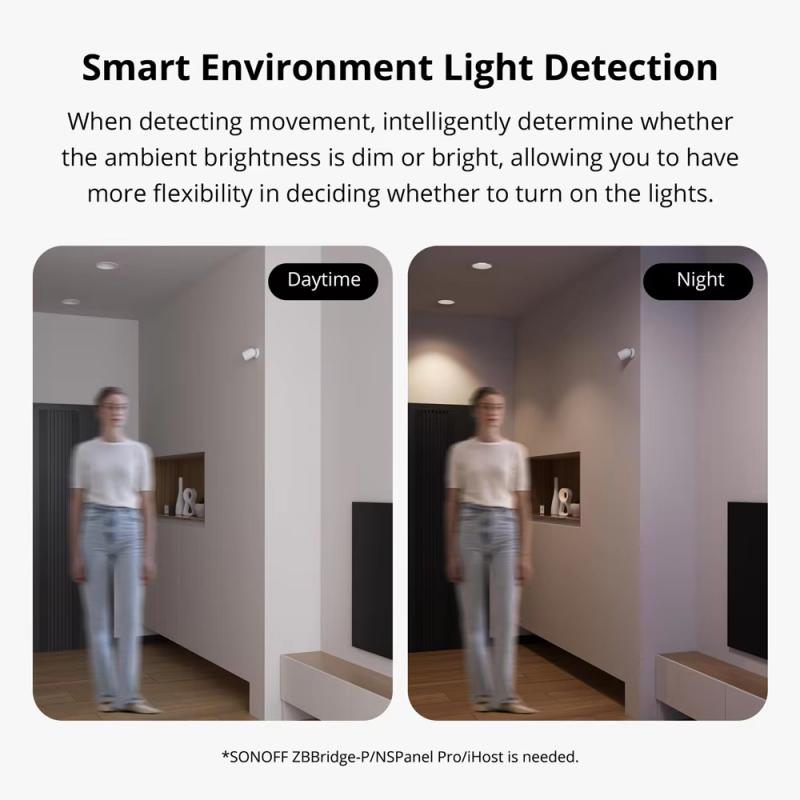 SONOFF SNZB-03P Zigbeeモーションセンサ - Home Security App のレビューと価格