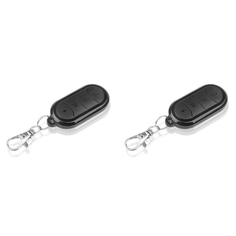 2X 433MhzガレージドアゲートリモートキーFob 4ボ - Home Security Key Fob のレビューと価格