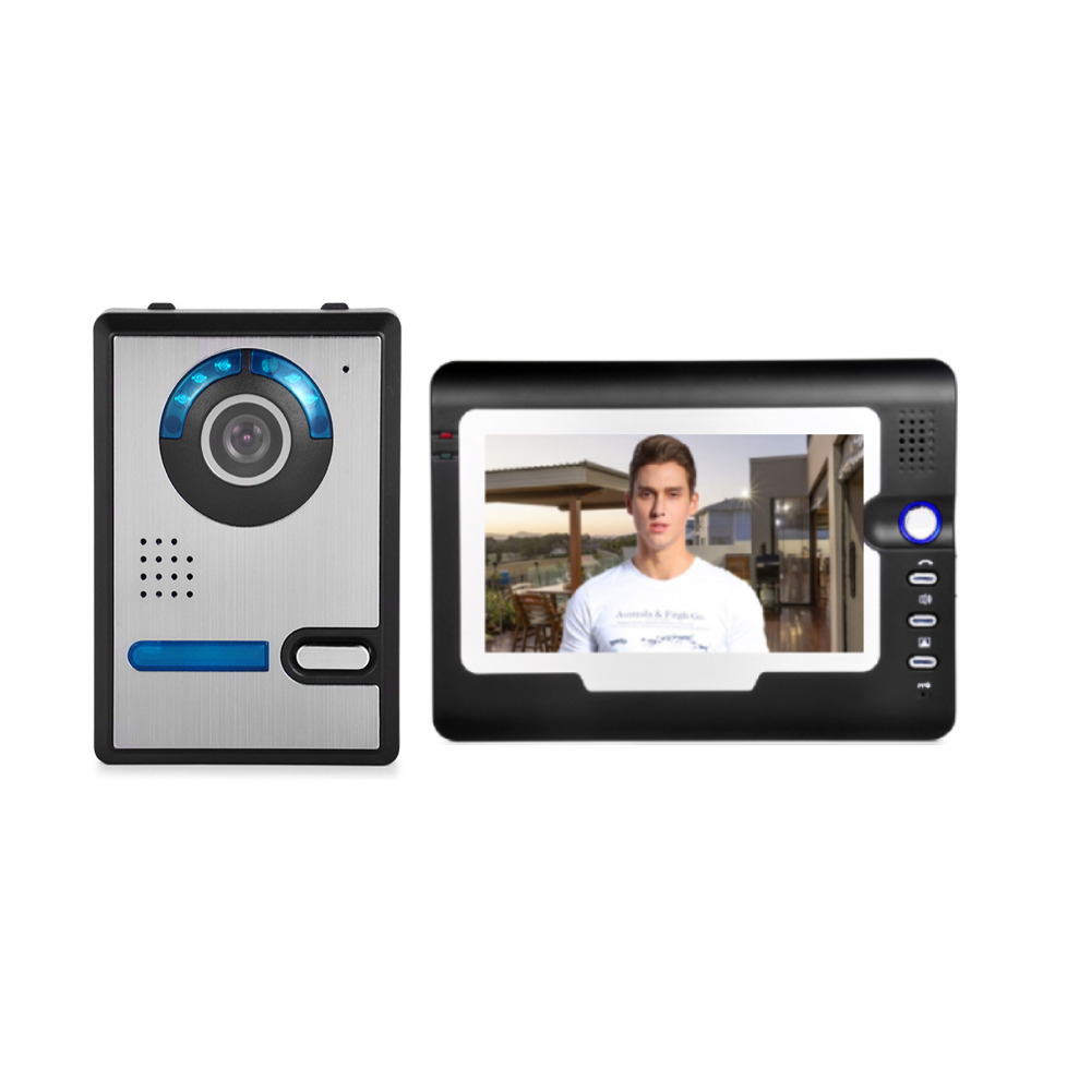 SmartYIBA 7インチカラービデオドアベル、ヴィラ/ア - Home Security Uk のレビューと価格