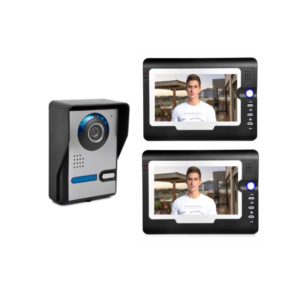 SmartYIBA 7インチカラービデオドアベル、ヴィラ/ア - Home Security Uk のレビューと価格