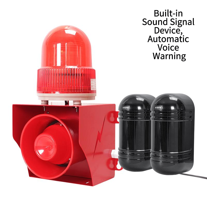 赤外線フェンス 赤外線光電式ホームアラームシステム LED  - Home Security Alarm System のレビューと価格