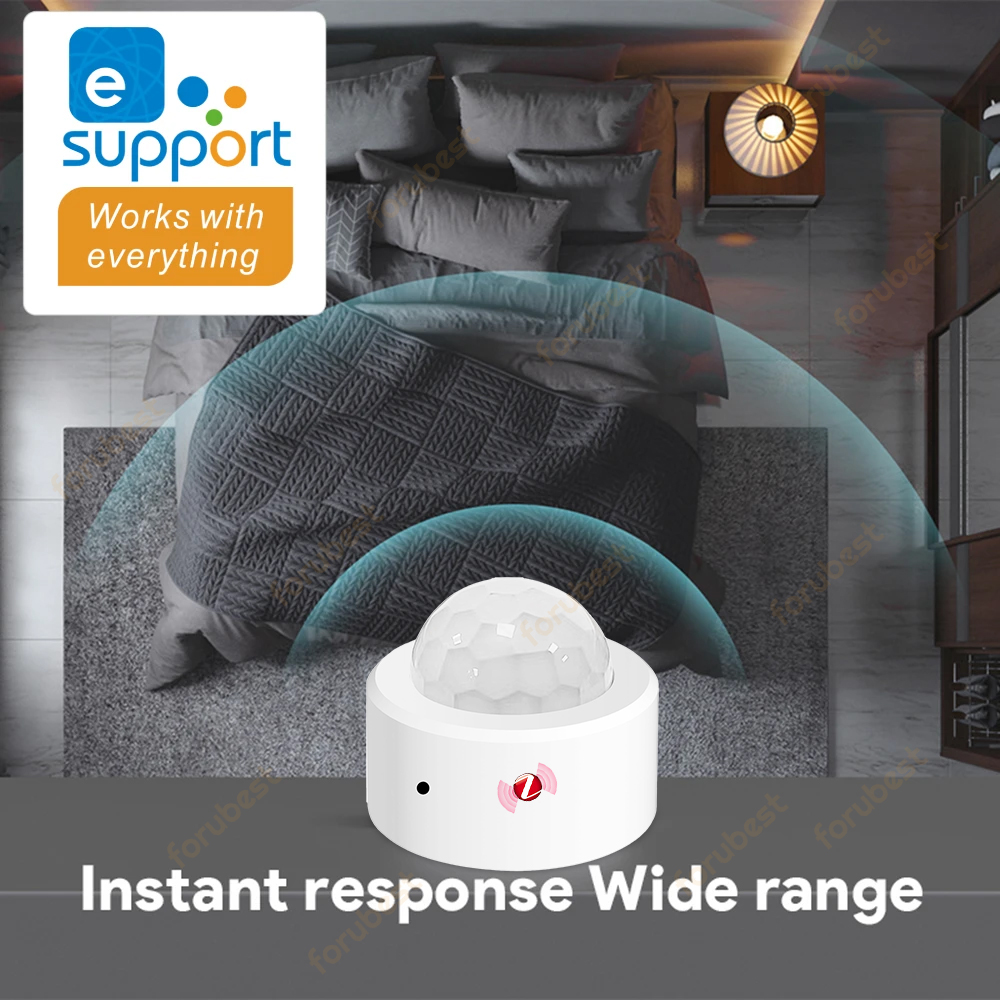 Zigbee 3.0 人感センサー PIR 赤外線検出器 ス - Home Security App のレビューと価格