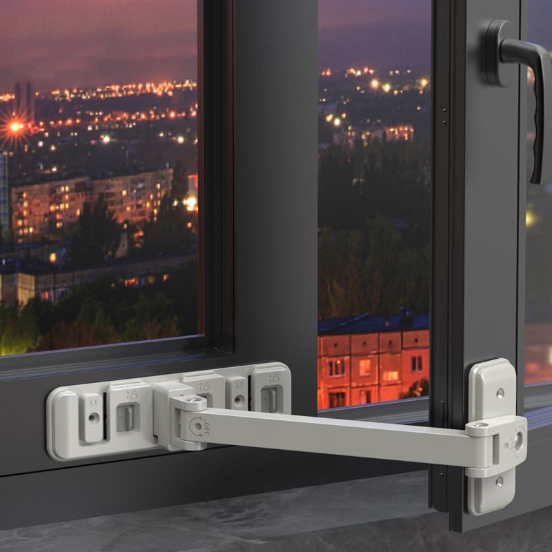 調節可能なホームベビー安全ロックバックル子供窓リミットホルダ - Home Security Gate のレビューと価格