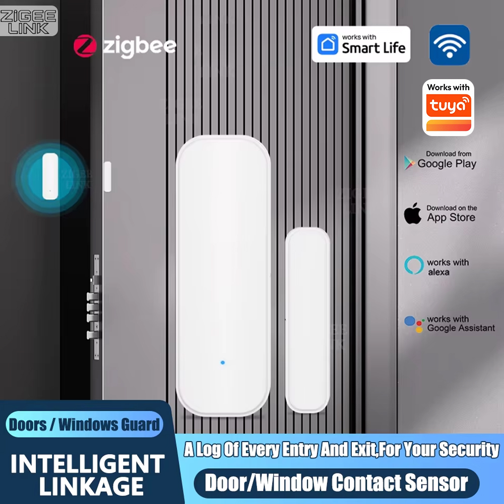 ZigBee ドアウィンドウセンサー ワイヤレス磁気警報器  - Home Security Gate のレビューと価格