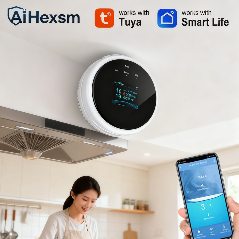 EU/US/AU/UKプラグ対応 安全スマートホーム ガス漏 - Home Security Uk のレビューと価格