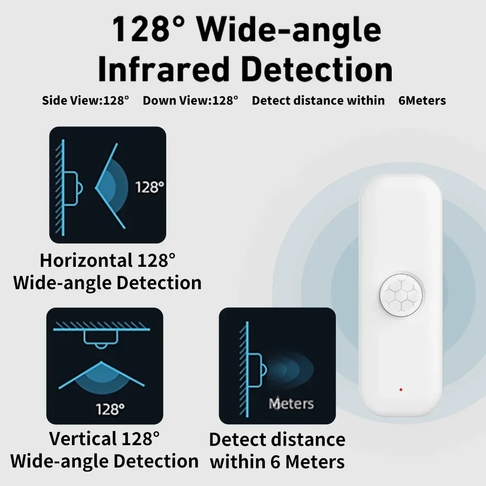 Tuya-Pirモーションセンサー,家庭用盗難防止デバイス, - Home Security App のレビューと価格