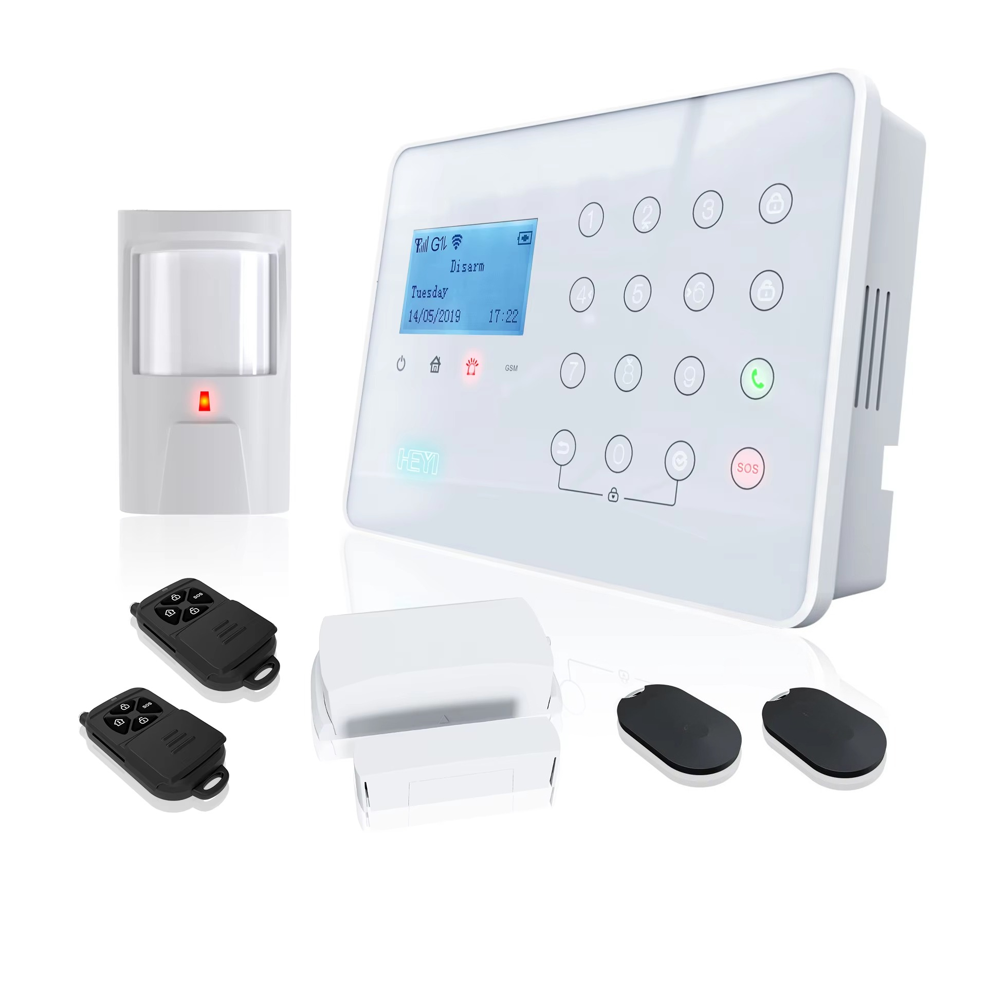 警報システム 家庭用ワイヤレスセキュリティシステム 屋外 P - Home Security Alarm System のレビューと価格
