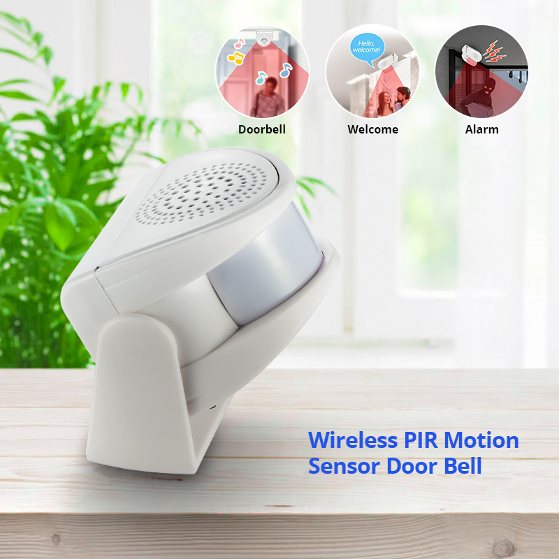 32 曲歓迎赤外線チャイムドアベルワイヤレス PIR モーシ - Home Security Gate のレビューと価格